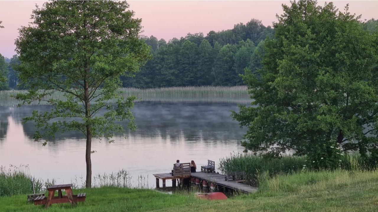 Domwigierski Pl -jeziorki -gr- Comfort-ferienhaus-polen - Wlasna Linia Brzegowa I Sauna